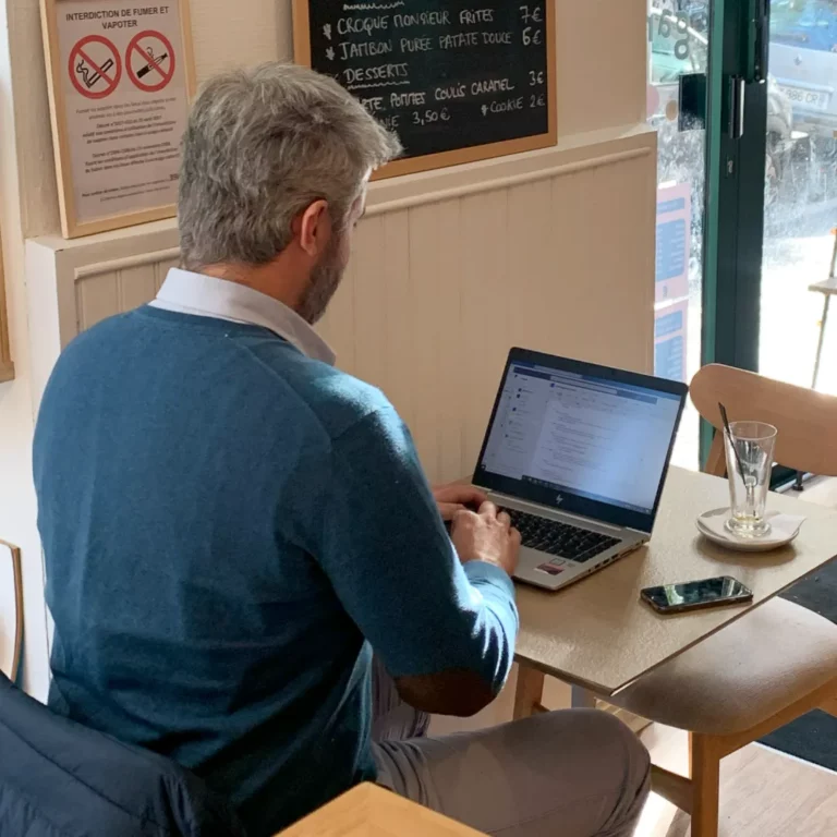 café télétravail nantes