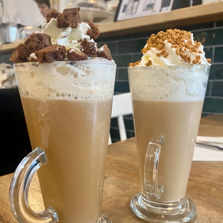 latte chantilly speculoos brownie nantes